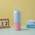 Wholesale new arrival cartoon 30oz insulated tumbler - portable, large capacity, straw cup, stainless steel car cup for outdoor use