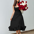D446 african women's clothing   cross-border women's camisole a-line maxi dress evening gown export dress