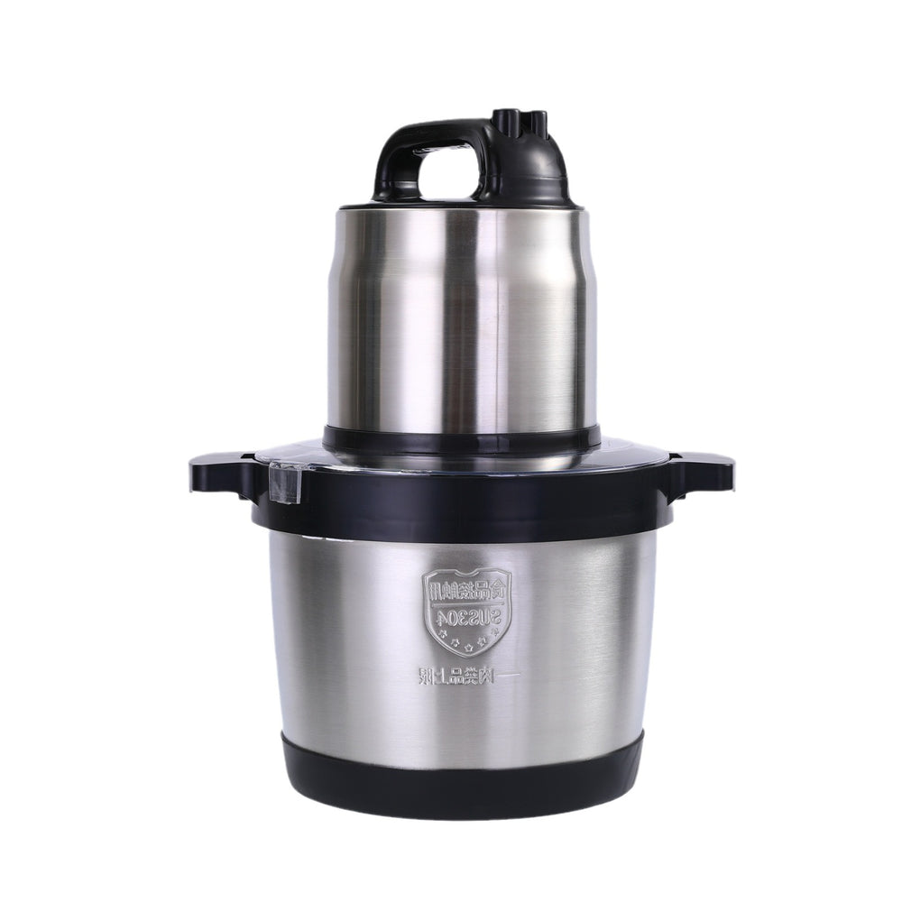 new arrival 12l large-capacity stainless steel meat grinder, home and commercial dual-purpose meat grinder, minced meat electric food processor