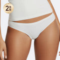 Amazon cross-border ice silk seamless underwear to prevent embarrassment line peach butt breathable yoga special underwear for women two pack