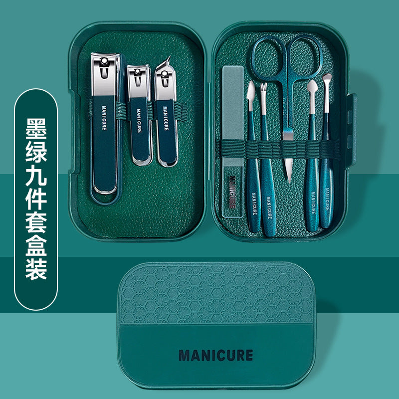 portable anti-splash nail clipper set beauty manicure nail clipper set manicure tool set complete set