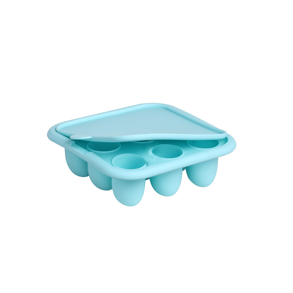 Dongguan manufacturer's new silicone bite Le bear complementary food baking mold baby fruit and vegetable bite Le complementary food device