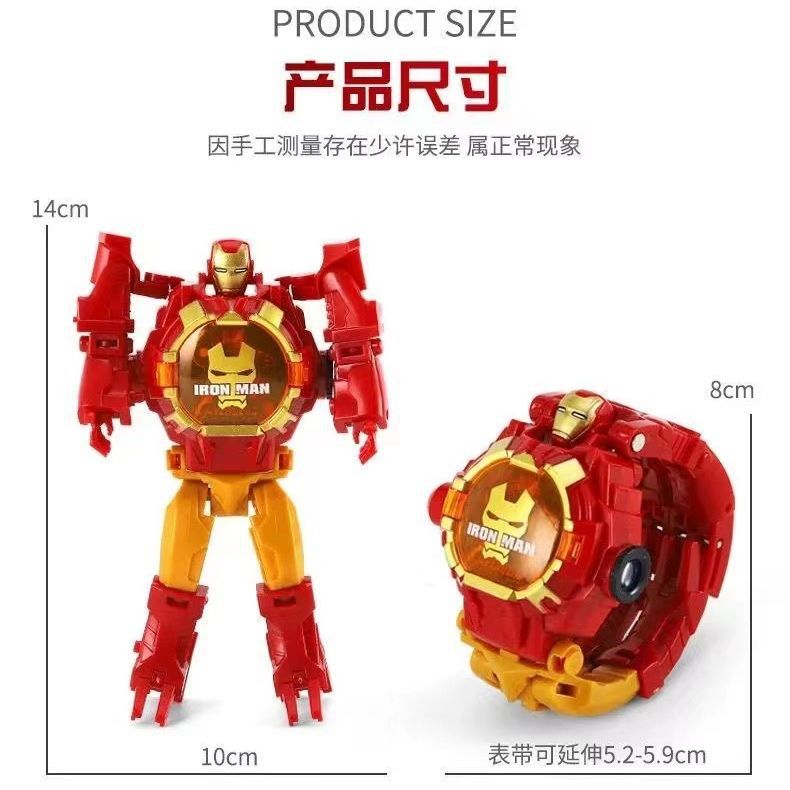 Ready-to-ship, hot-selling ultra slow transforming projection electronic watch toy – perfect gift for boys, girls, and students. dropshipping available