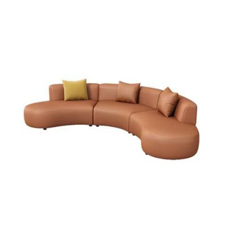 Hotel lobby hall semi-circular arc-shaped reception coffee table sofa sales office reception area new chinoiserie commercial place