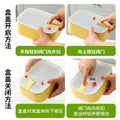 Daily dining kitchen 304 stainless steel insulated lunch box can be used in microwave lunch box student office worker special lunch box