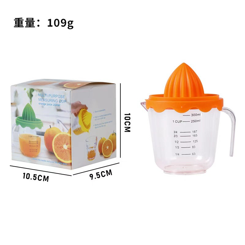 Best selling manual juicer with lid lemon cup fruit juicer for home portable mini juicer cup spot wholesale