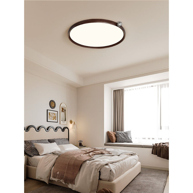 Wabi Sansi wind fruit lamp log wind bedroom ceiling lamp retro Japanese study eye protection children's room full spectrum lamp