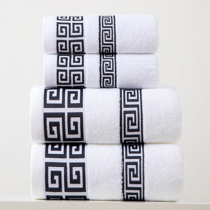 Pure cotton towel bath towel for home towel large soft absorbent adult cotton face towel for women and men bath