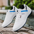 Spring/summer new men's leather shoes - versatile korean style, british fashion, trendy men's business casual shoes with hidden wedge heel and lace-up closure