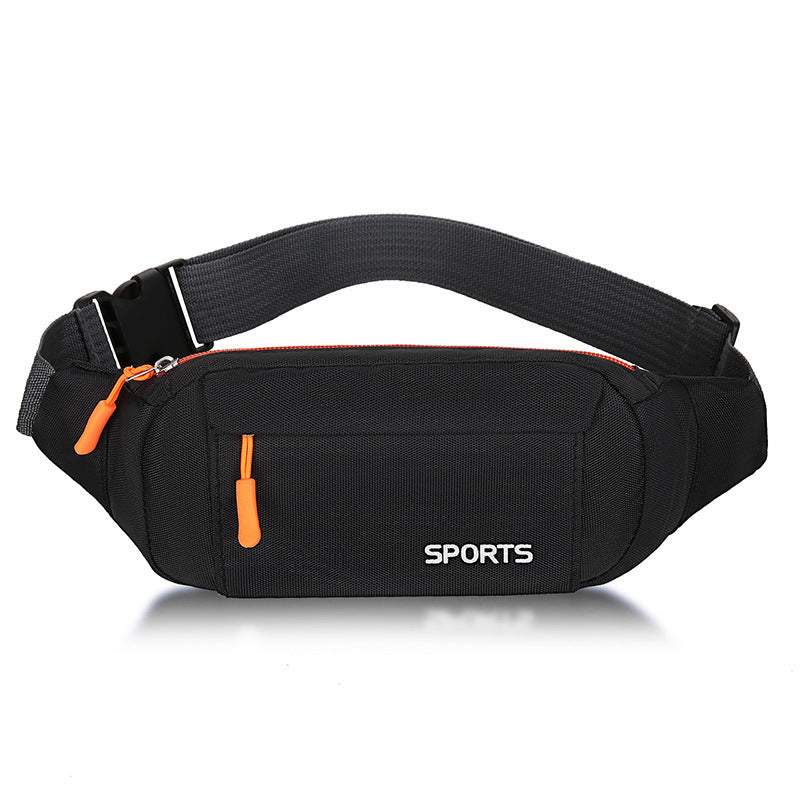 Source factory fanny pack, the same business for men and women, cashier fanny pack, outdoor fitness running, mobile phone messenger bag printed logo
