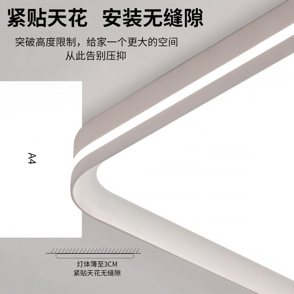 Living room main light 2025 new full spectrum led ceiling light modern simple atmospheric lighting whole house package combination