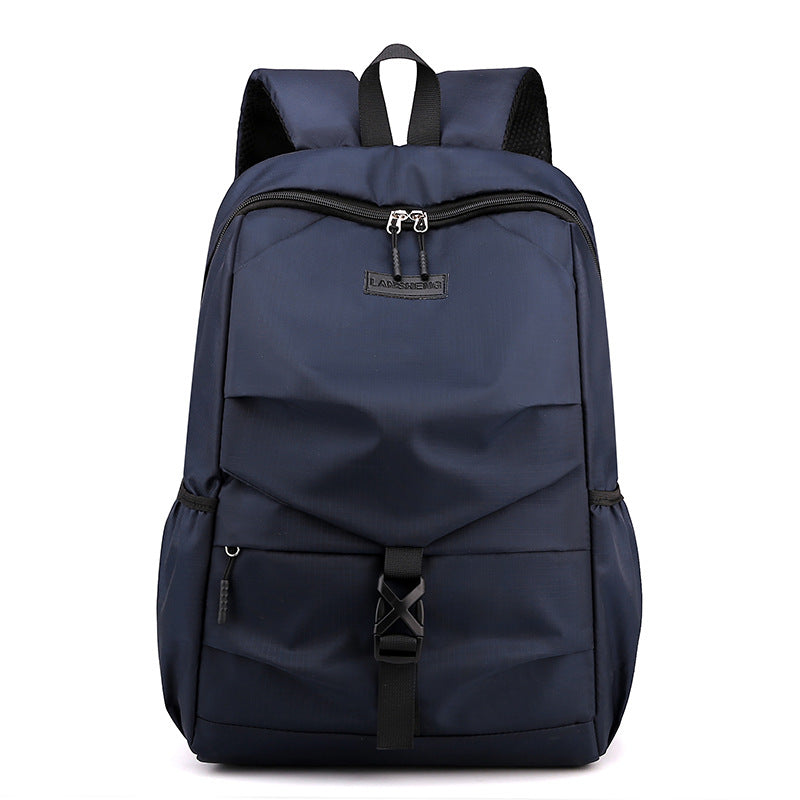 New casual backpack men's simple travel backpack waterproof and lightweight outdoor  street trend computer bag