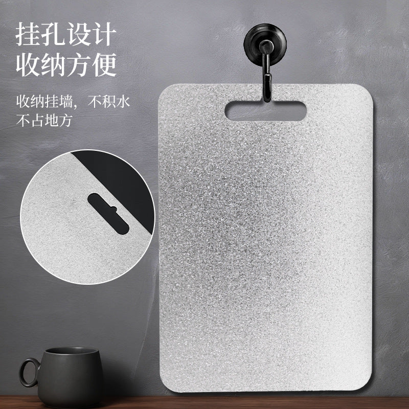 pure titanium cutting board thickened pure titanium double-sided cutting board cutting fruit cutting board for home rolling board chopping board cutting board