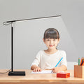 Led desk lamp - eye protection, reading light, study & work lamp - ideal for homework, students, kids, dorm rooms - full spectrum lighting
