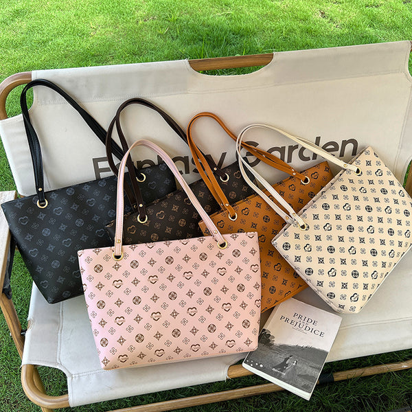 Two-piece bag women's 2023 tote bag new women's handbag presbyopia mommy bag European shoulder bag