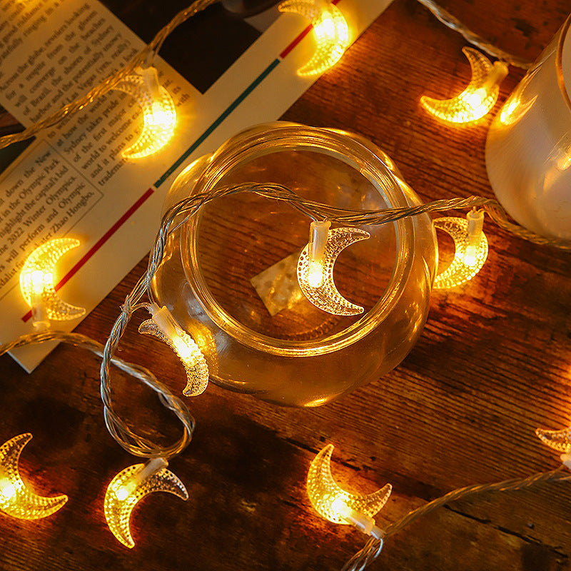 LED light string moon lights flashing lights string lights gypsy stars decorative lights festival dormitory room arrangement battery string lights