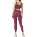 fashion yoga wear classy sense of movement pure color high elastic tight height strength sports suit fitness wear for women