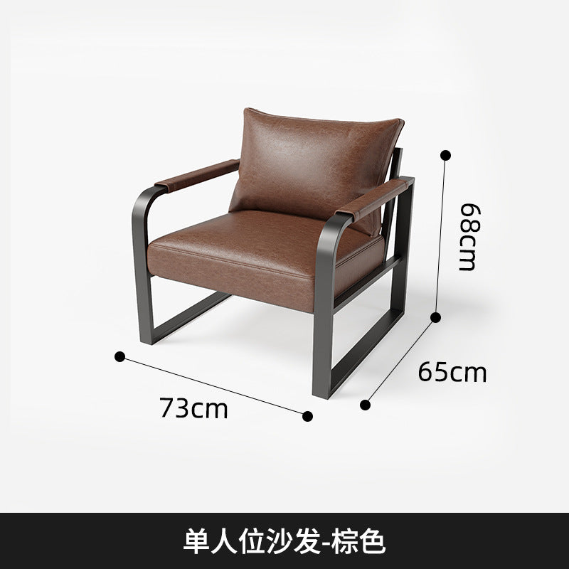 Cross-border industrial style pub tables and chairs cafe bar sofa barbecue restaurant western restaurant dining bar clear bar booth sofa