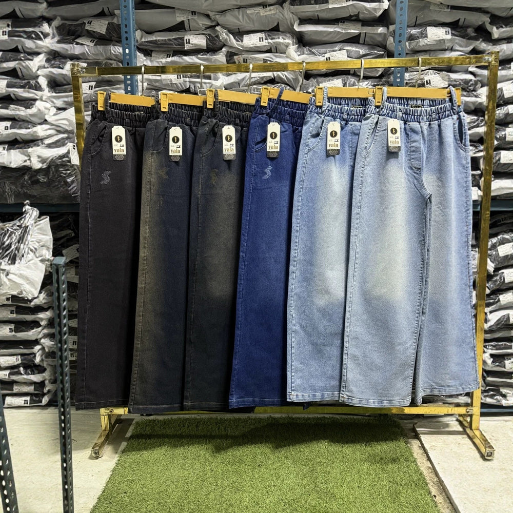 Women's jeans women's denim loose pants women's summernew arrivalhigh waistdrapedlooseslimming lookstraight-leg pants