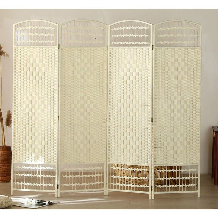New chinoiserie hand-woven screen partition living room blocking foldablemovablecut out closed simple for home big sale