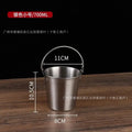 304 stainless steel popcorn bucket, chicken golden bucket, fried stall, tiger head bucket, ice bucket, stainless steel