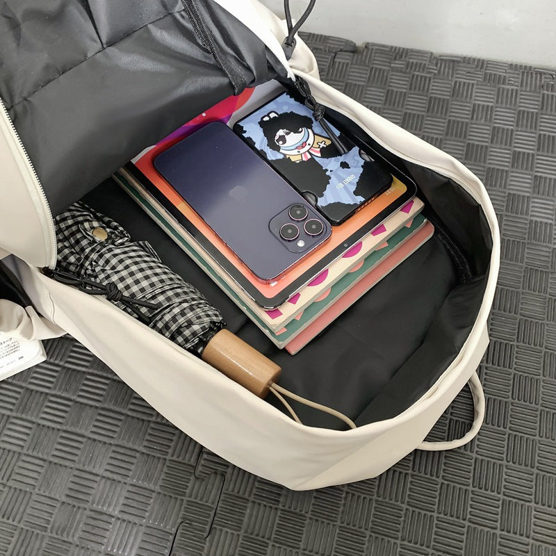 New backpack wholesale American retro casual junior high school student backpack high value travel backpack