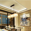 Restaurant chandelier three-head dining table lamp creative stylish tea room lamp modern casualchinoiserie zen bar lamp