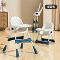 Baby high chair - foldable, portable, home use - infant learning seat for feeding - multifunctional dining chair for kids
