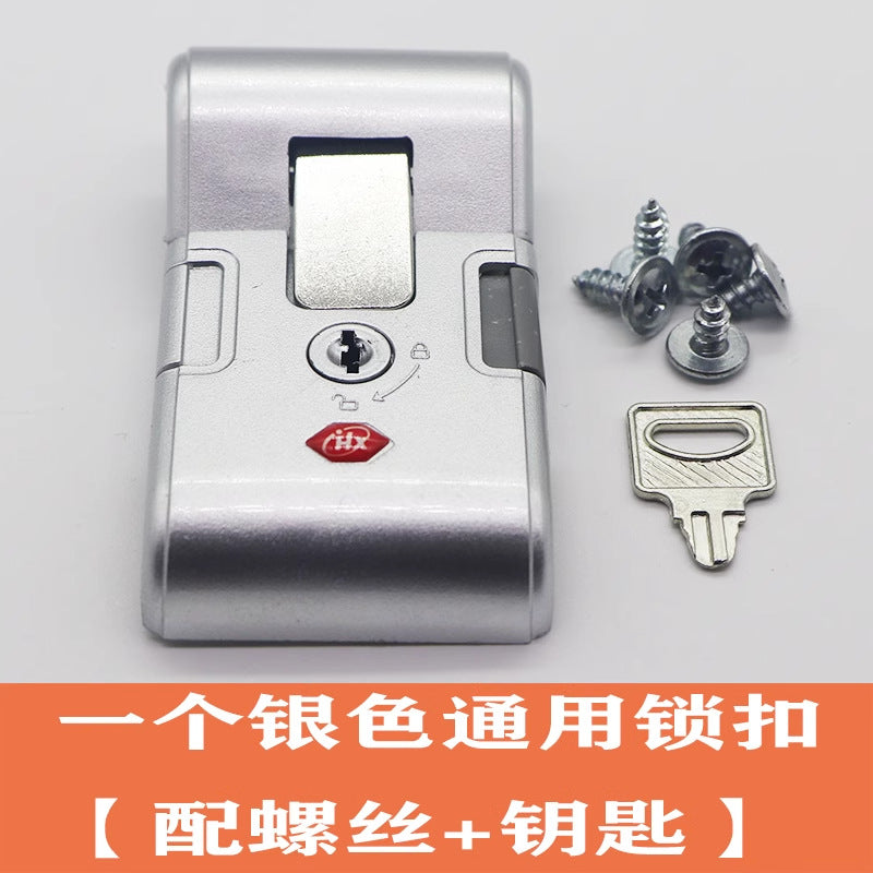 Luggage Lock Accessories Trolley Case Lock Suitcase Password Box Password Lock Universal Snap Parts Replacement