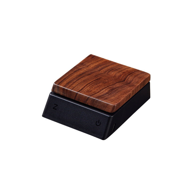 Walnut electronic tea scale - tea weighing scale, kitchen scale, household electronic scale, tea scoop scale, mini gram scale, tea set accessories