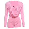 European and american style  spring/summer new arrivals: edgy streetwear sexy hot girl deep v low-cut solid color slim-fit jumpsuit