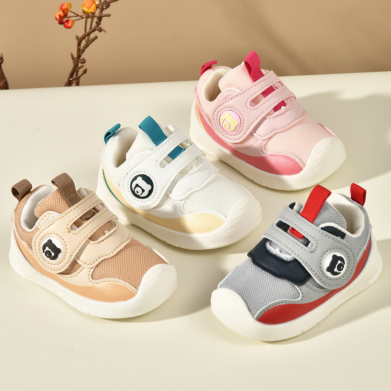 Toddler shoes for boys, spring and autumn, 0-1-2 years old, soft sole infant shoes, children's shoes, infant and toddler shoes for girls