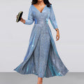 exportfashion banquet dress ins double-sided sequined large skirt tube topsexyfashion jumpsuit