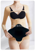 Post-abdominoplasty compression garment abdominal support pad postpartum recovery body shaping compression pad