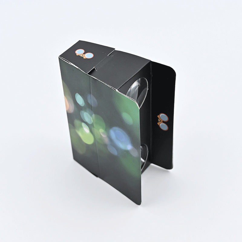 DIY paper homemade binoculars, kindergarten primary school students new technology small production material package educational toys