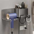 New punch-free hair dryer storage rack bathroom storage wire-wound hair dryer rack hair dryer bathroom storage rack