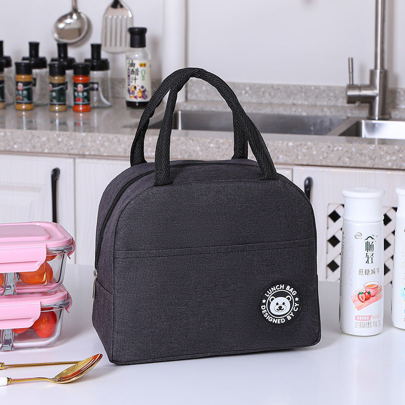 Lunch box bag, handbag, office worker with rice bag, primary school student lunch box bag, portable bento bag, bento bag, thermal insulation bag