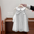 Girls' dress  summer new arrival sequin fairy vest dress suspender princess dress