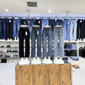 Women jeansnew arrival women's jeansloosestraight-leg pants silmslimming lookin stockwholesale