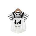Summer baby rompers - lightweight cotton short-sleeve onesies for infants and toddlers - summer outfits, crawling suits, and outdoor wear for baby boys and girls