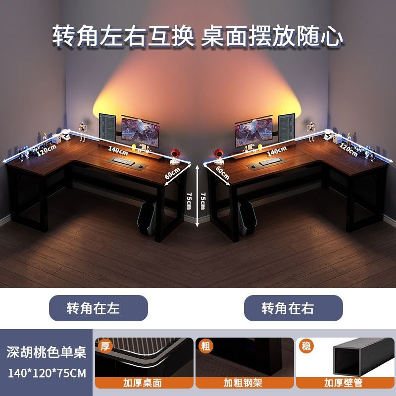 Corner computer desk for homel-shaped study table casual bedroom study table study corner desk