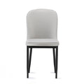 Luxury dining chair - home & hotel use - leather seating - direct from manufacturer - multiple colors available - belle chair - reception chair