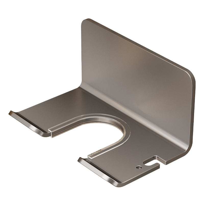 Hole-free wall-mounted bathroom hair dryer rack, bathroom hair dryer rack, hair dryer storage rack, accessible luxury