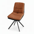 Export creative cafe nordic dining chair casualfor homerotatable back stool