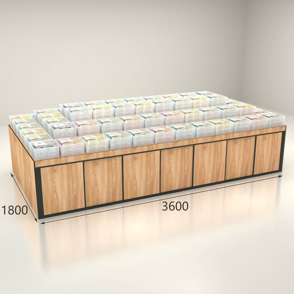 Supermarket shelf display rack bulk food cabinet island cabinet dried fruit candy biscuits bulk cargo cabinet bulk snack shelf