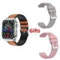 Ultra-long battery life non-invasive blood glucose smartwatch with precision monitoring of internal organ health, uric acid, blood pressure, and lipid levels, featuring bluetooth calling
