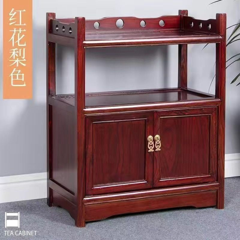 Living room tea cabinet old elm chinoiserie tea table solid wood sideboard sofa side cabinet restaurant wine cabinet locker