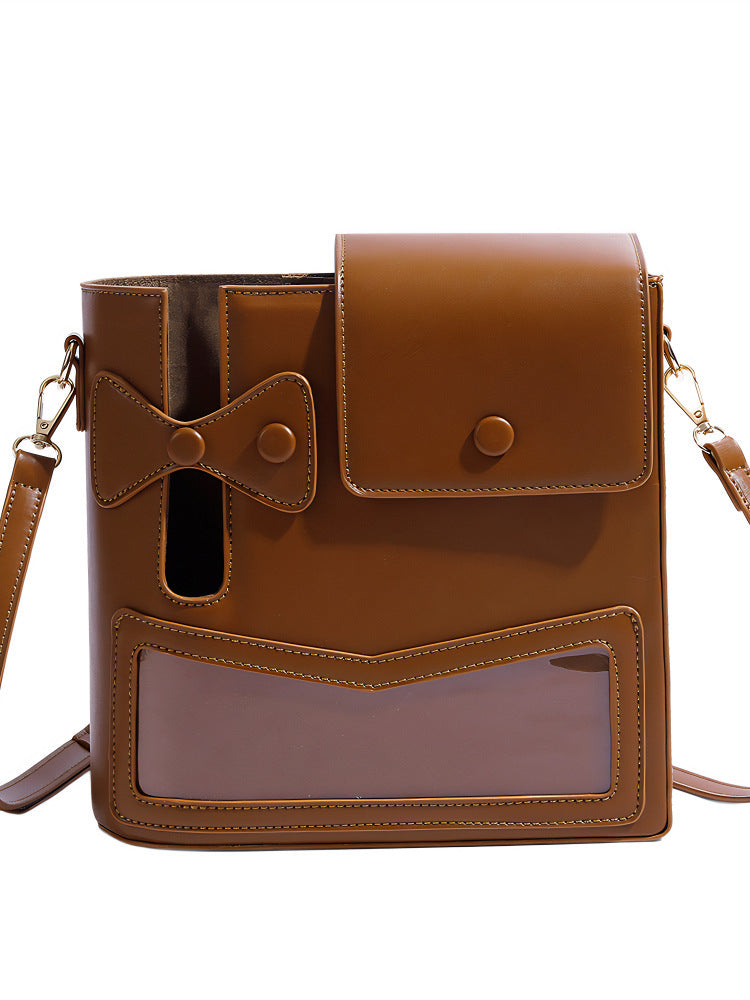 Cross-border large-capacity portable water cup bag, thermos cup, large beverage bottle storage bag, outdoor commuting shoulder messenger bag.