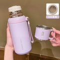 316 stainless steel thermos cup for girls large capacity thermos kettle high appearance tea bowl lid cup ready-made personalized wholesale