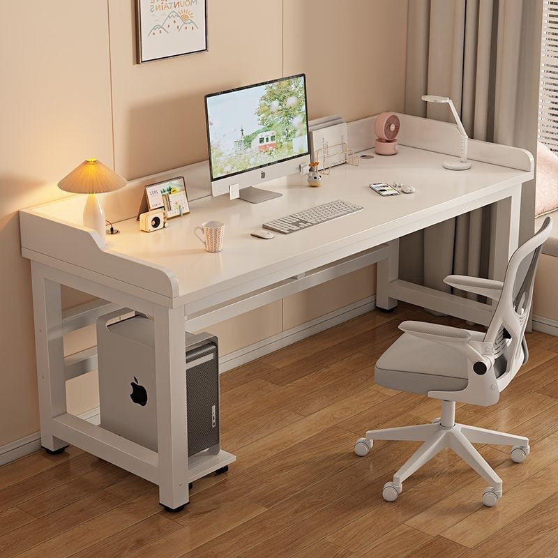 Computer desk desktop double desk student home bedroom study desk with baffle e-sports table simple office desk